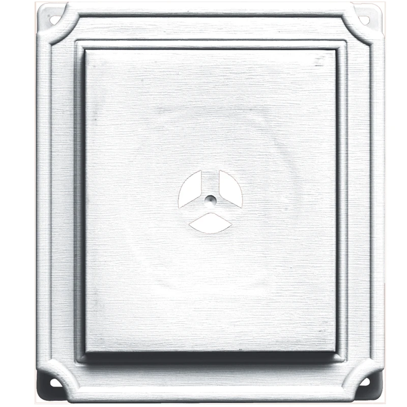 7 In. H X 1-1/2 In. L Prefinished White Vinyl Mounting Block
