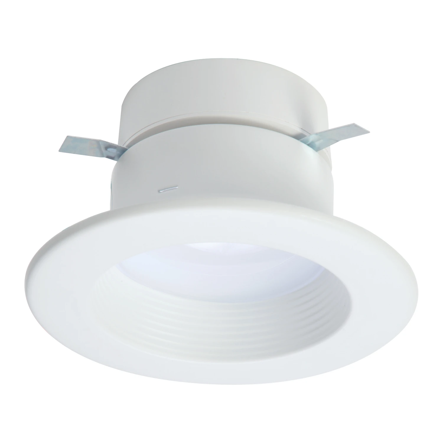 Rl4 Series Matte White 4 In. W Led Retrofit Recessed Lighting 11.7 W With Selectable Color Temperature