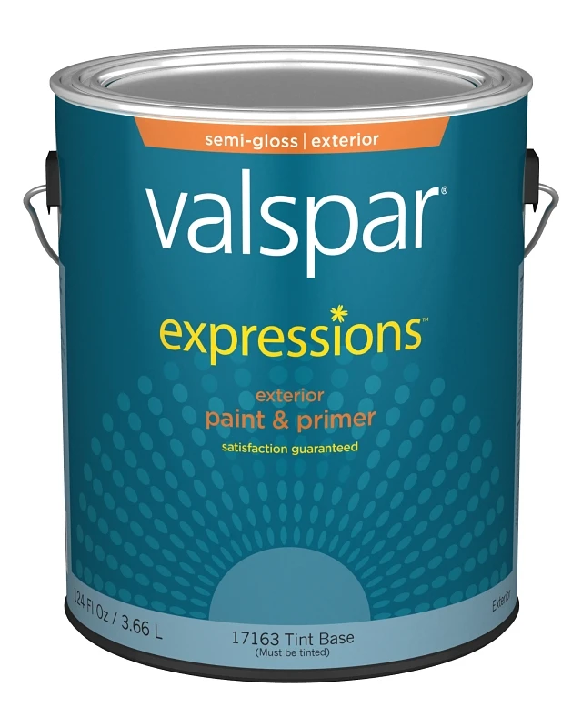 Expressions 17163 Exterior Latex Paint, 1 Gallon Tint Base - Stain Resistant