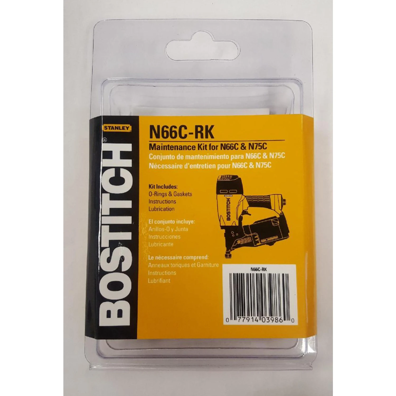 Nailer Rebuild Kit For N66c And N75c Nailers, 1 Pk, Model N66c-rk