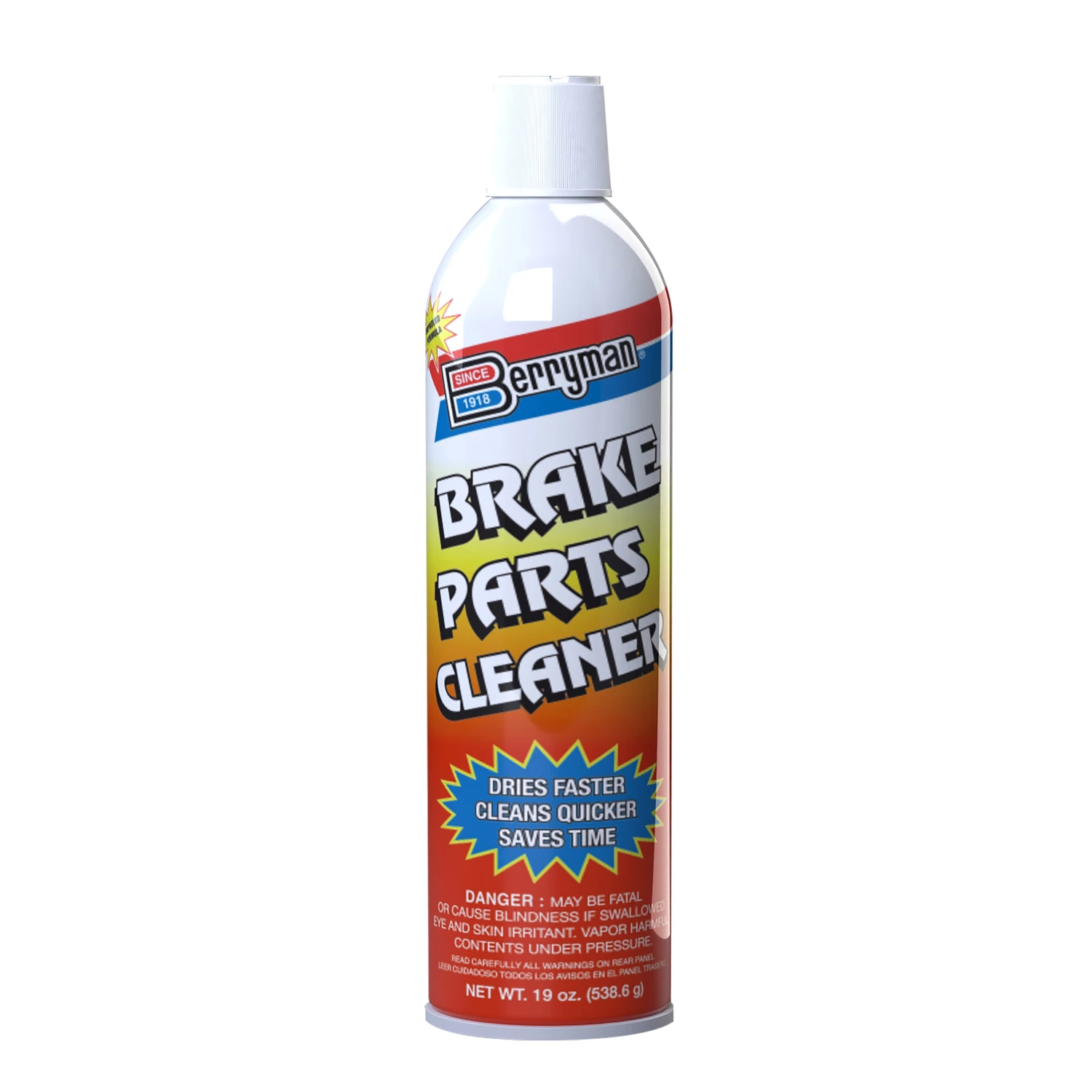 Chlorinated Nonflammable Brake Cleaner 19 Oz Aerosol Can