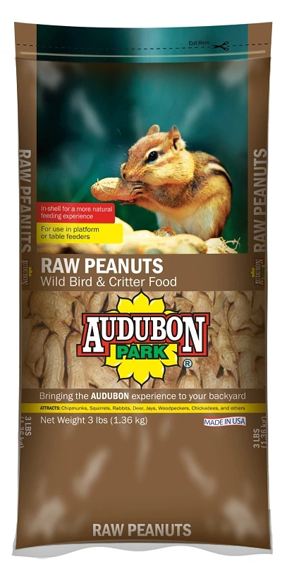 12235 Raw Peanuts In Shell, 3 Lb For Wild Birds And Squirrels