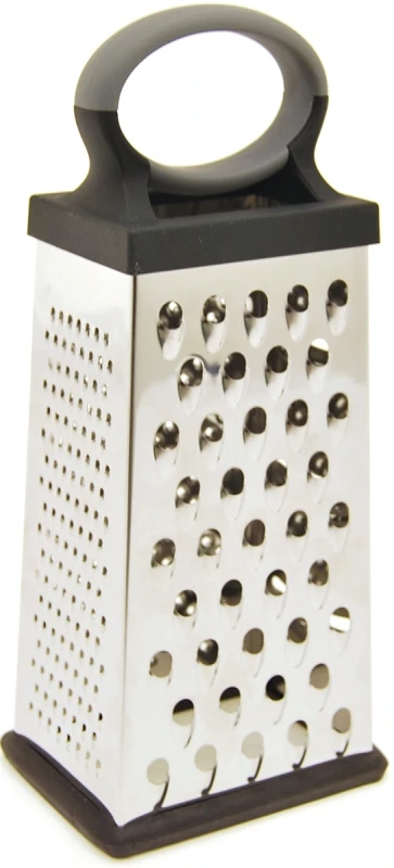 4-sided Box Grater - Versatile Kitchen Tool For Shredding And Slicing