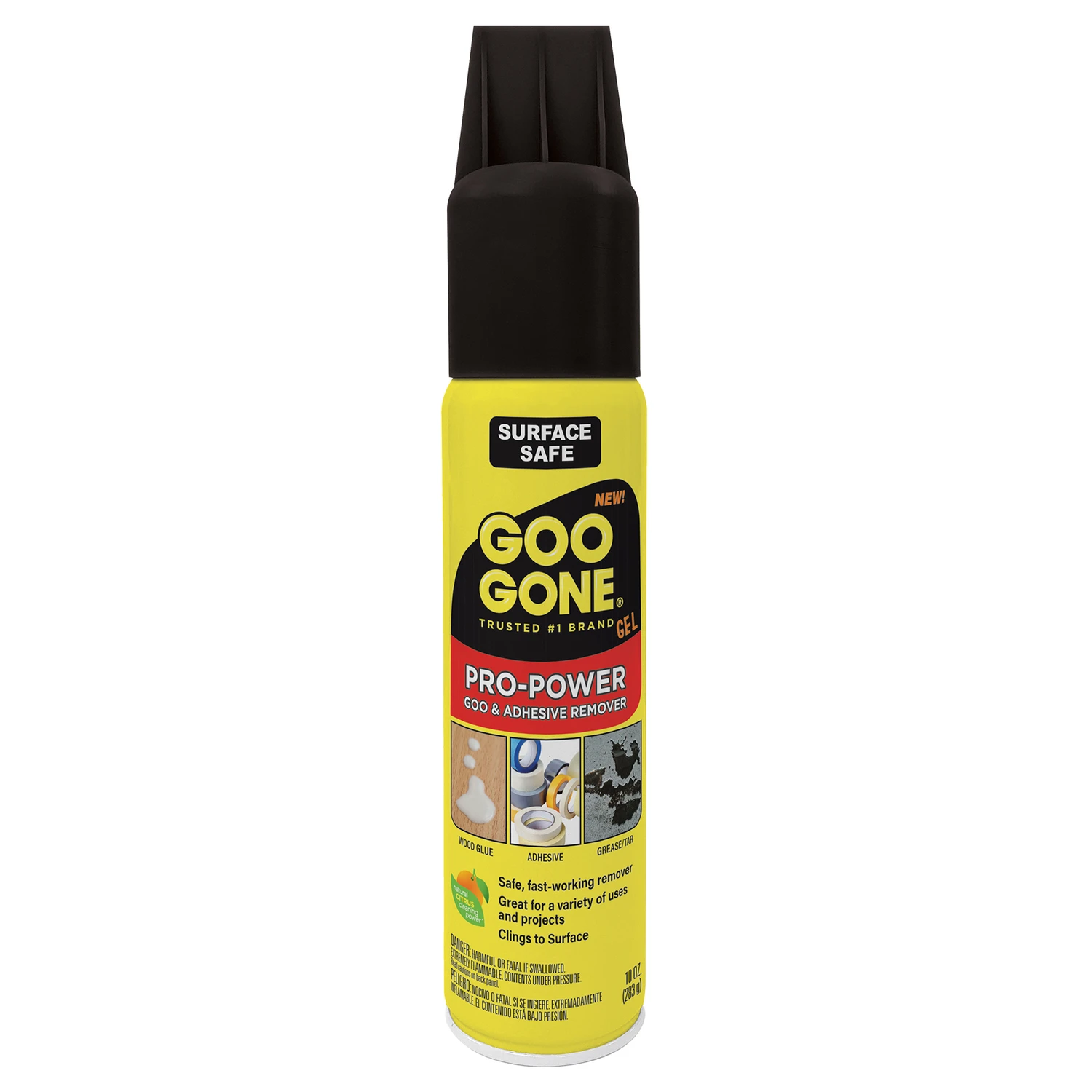 Odorless Liquid Adhesive Remover 10 Oz - Safe For Indoor And Outdoor Use