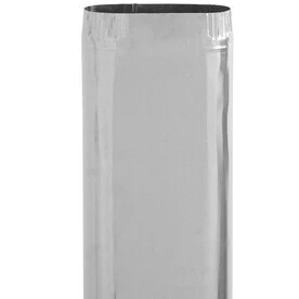 6-in X 60-in Galvanized Steel Oval Duct Pipe - Model Gv2086-a