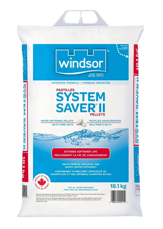 System Saver Ii Water Softener Salt Pellets 18.1 Kilograms