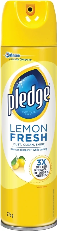 Lemon Enhancing Polish And Multisurface Cleaner Spray, 275 G