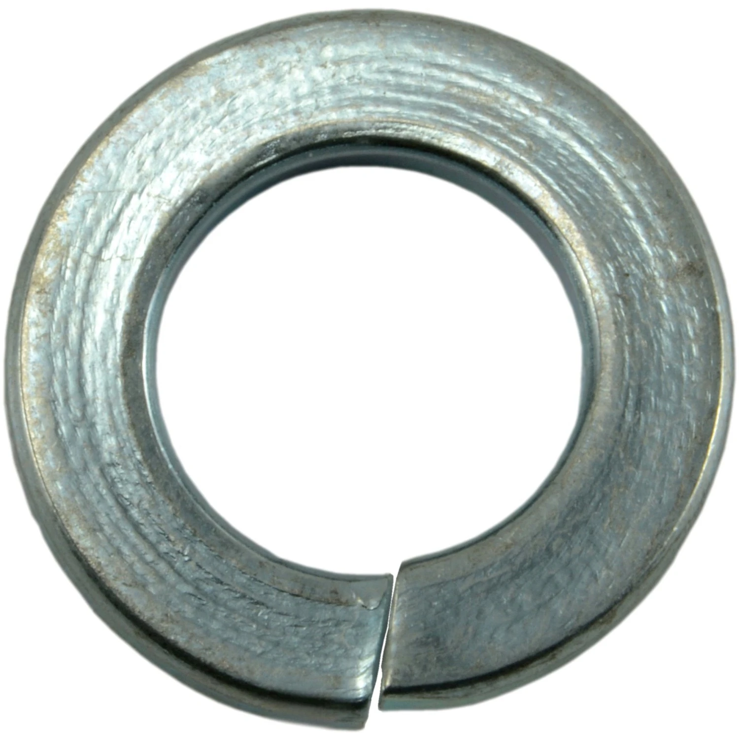 8mm Zinc Split Lock Washers - Metric Lockwashers For Secure Fastening - 100 Count