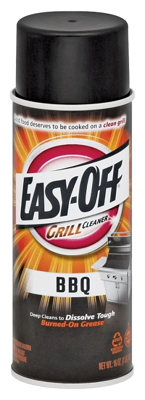 Easy-off No Scent Bbq Grill Cleaner 14.5 Oz Aerosol Spray For Tough Grease