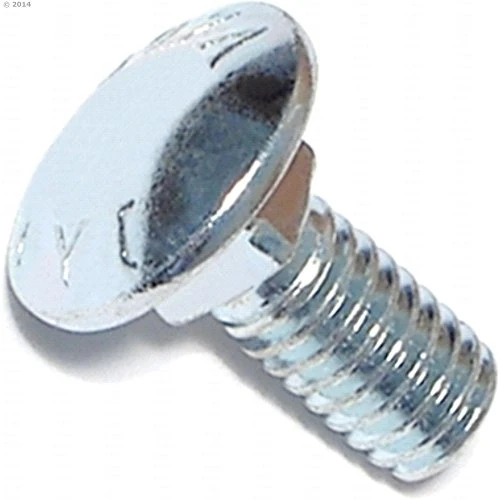 5/16-18 X 3/4 Inch Zinc Carriage Bolts - Durable Fasteners For Various Applications
