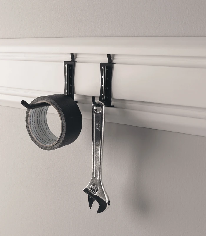J And L Hooks For Geartrack/gearwall, 8-pack, Model Gawajl8pph