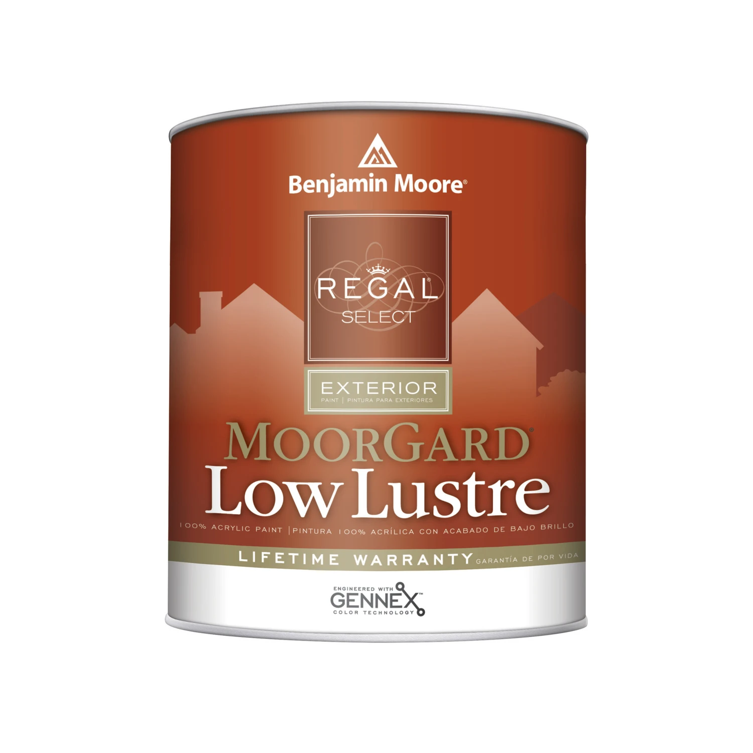Regal Select Low Luster White Exterior Paint 1 Quart
