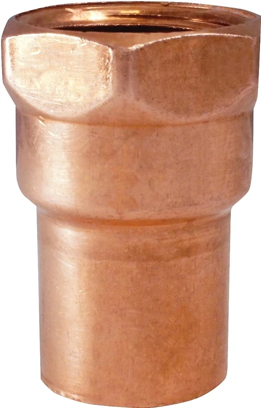 3/8 In. Copper To 3/8 In. Fip Pipe Adapter - Model W 61225