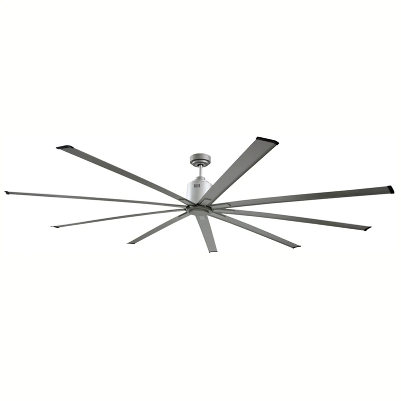 Big Air 96 In. Indoor Industrial Ceiling Fan With 9 Blades And Energy Efficient Motor