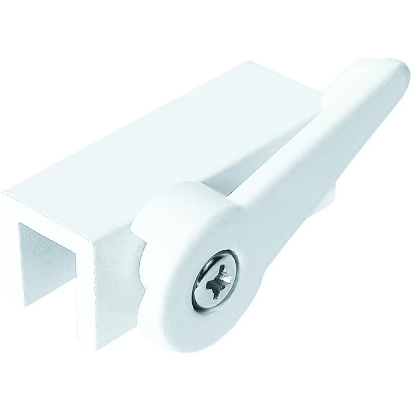 White Lever Cam Action Sliding Window Lock U 9825