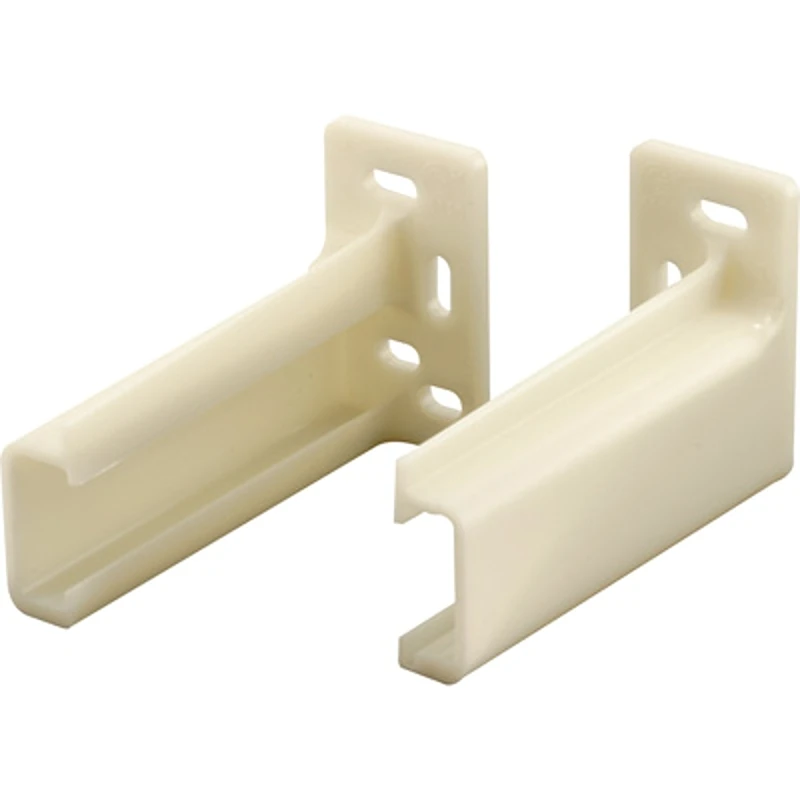 R 7265 Rear Drawer Track Socket - White Nylon Construction