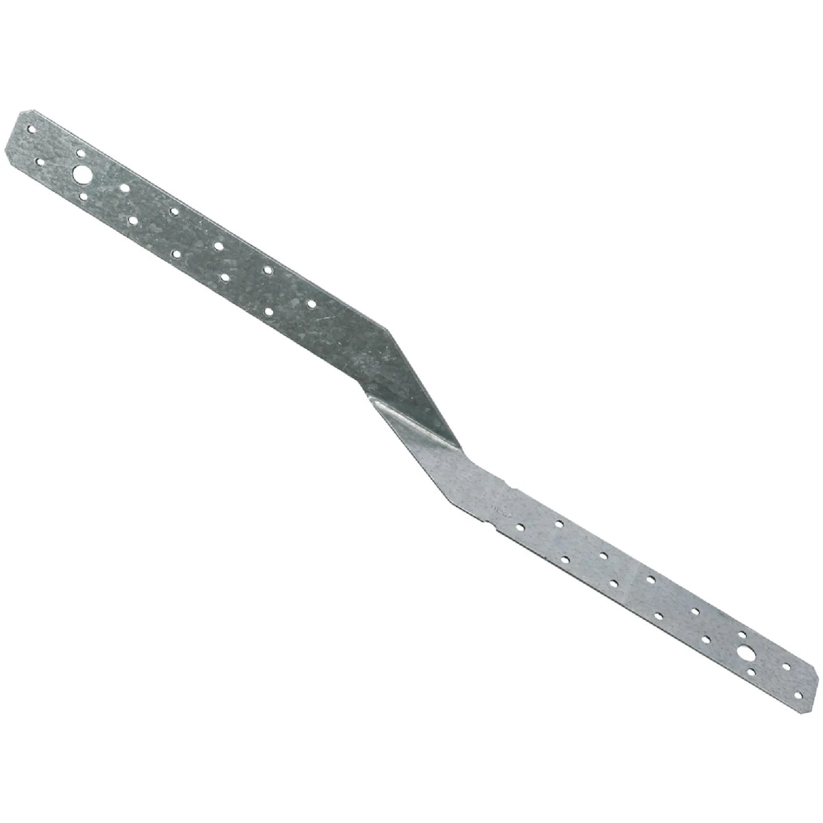 18 In. Galvanized Steel 18 Gauge Twist Strap For Builders
