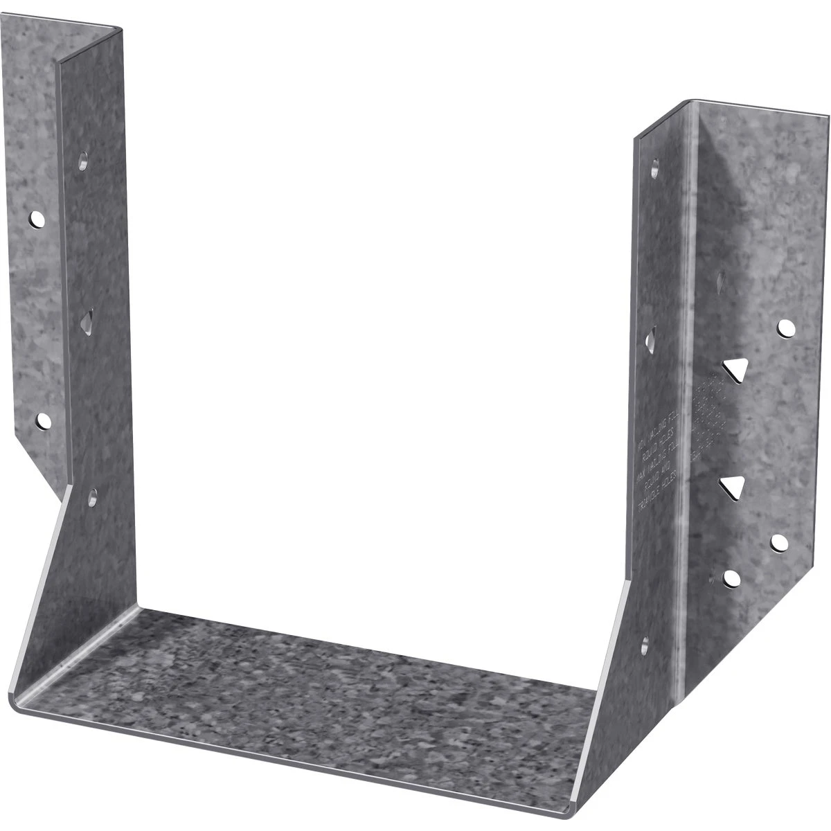 Galvanized 6 X 8 Face Mount Joist Hanger - Model Hu68