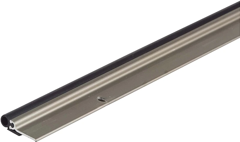 Flat Profile 36 In. X 84 In. Satin Nickel Door Jamb Weatherstrip Kit