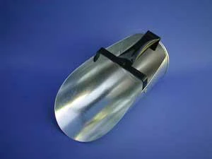 4 Quart Galvanized Steel Feed Scoop With Easy-grip Handle