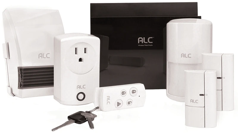Connect Wireless Security System Protection Kit With Sensors And Remote Control