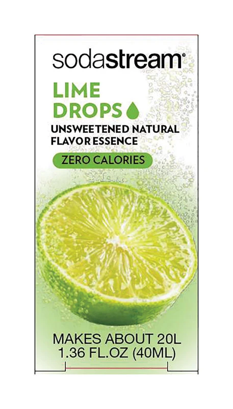 SodaStream Lime Sparkling Water Mix 1.36 oz. 1 pk