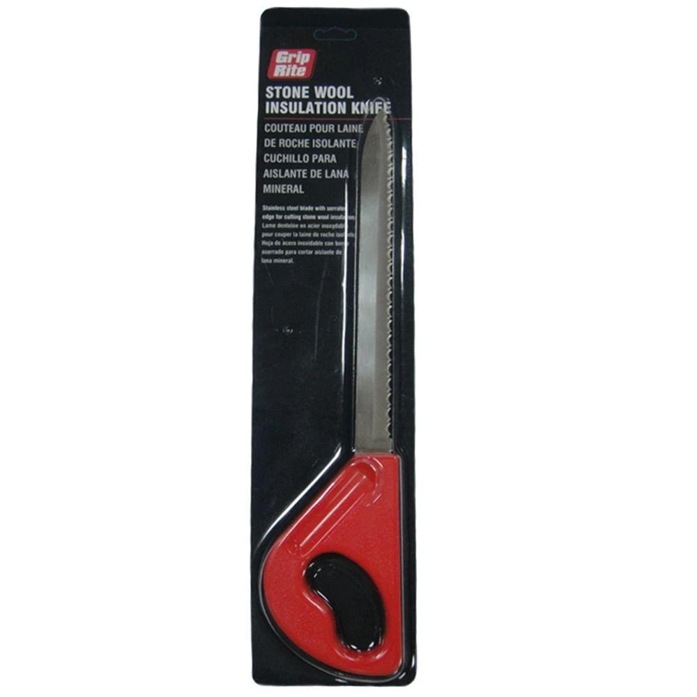Grip-rite Stone Wool Insulation Knife With 7.9-inch Blade