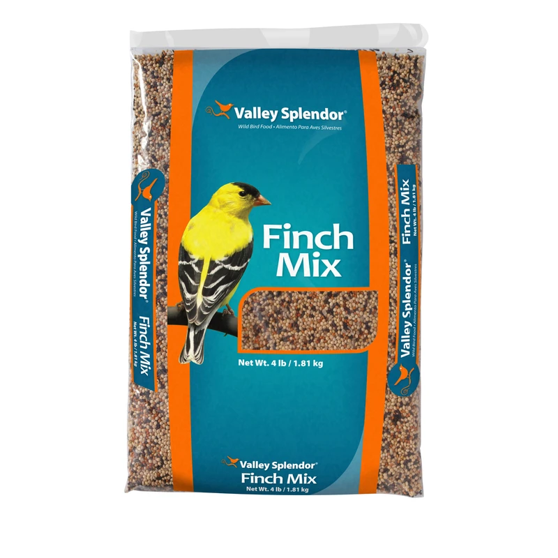 4 Lb. Finch Wild Bird Seed - Premium Seed Blend For Colorful Finches
