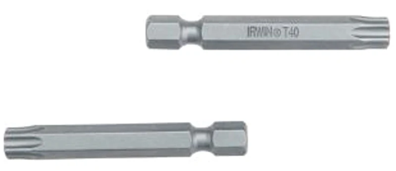 T20 Power Screwdriver Bit 1-15/16 Inch Hex Shank For High Torque Applications