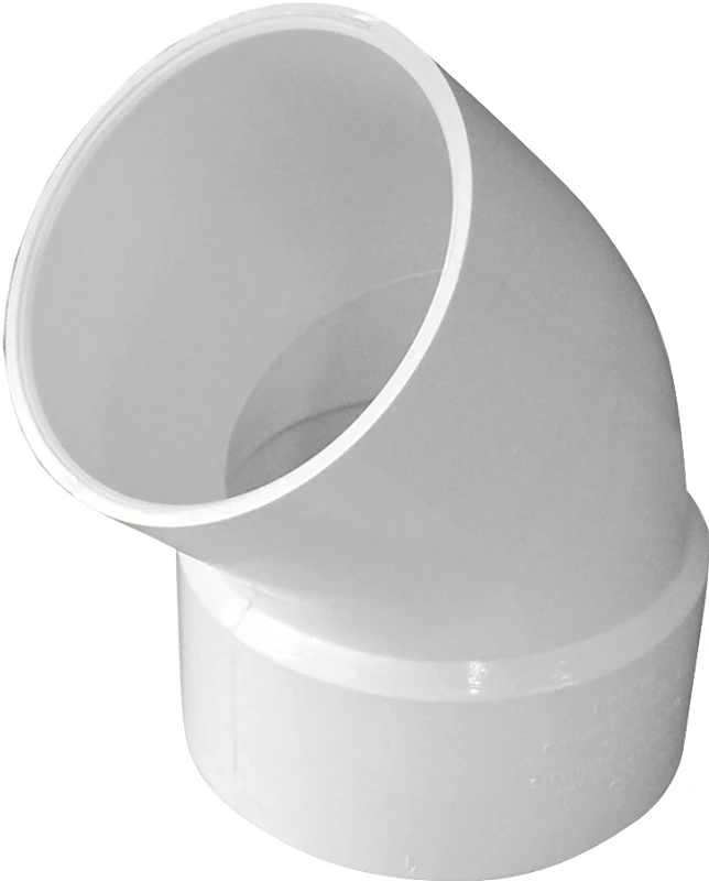 3 In. Sdr 35 45 Degree Pvc Sewer And Drain Street Elbow