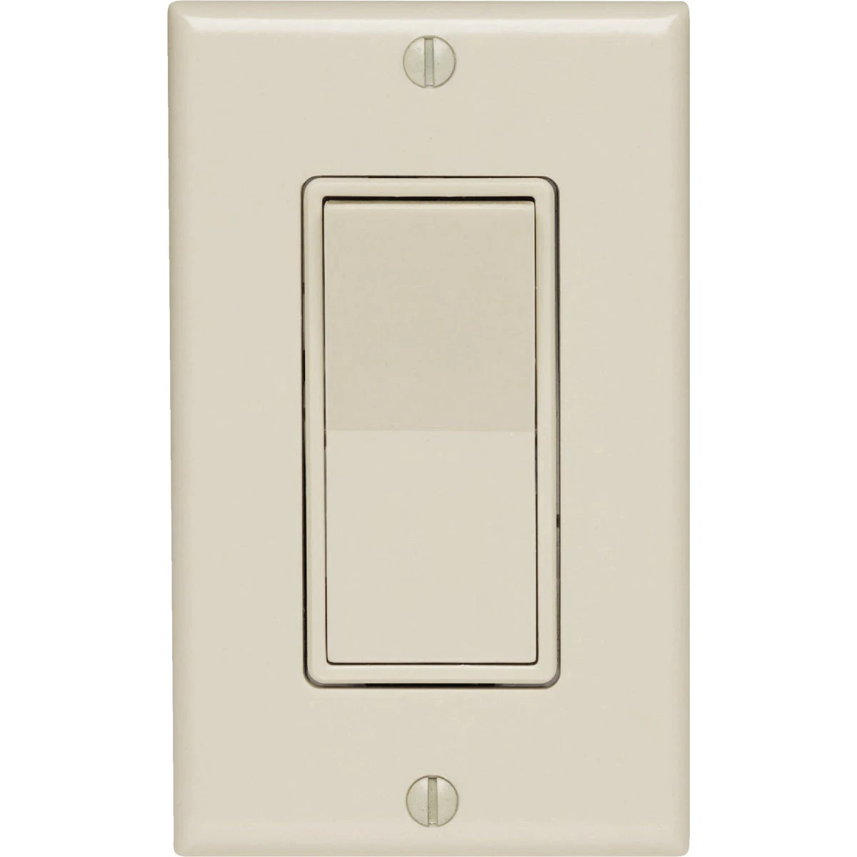 Leviton Decora Illuminated 15 amps Rocker Switch Light Almond 1 pk