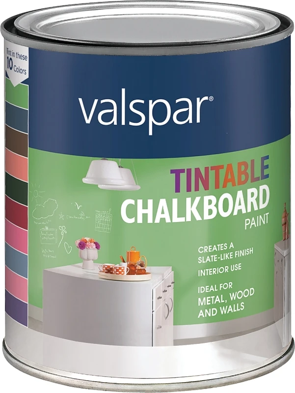 Tintable Latex Chalkboard Paint 29-oz For Wood, Metal, And More