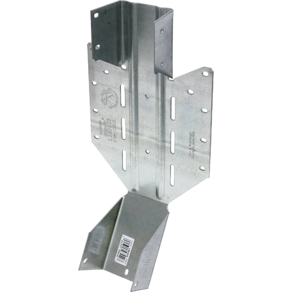 2-5/16 In. Tall Galvanized Steel Adjustable U Hanger Lssr2.37z