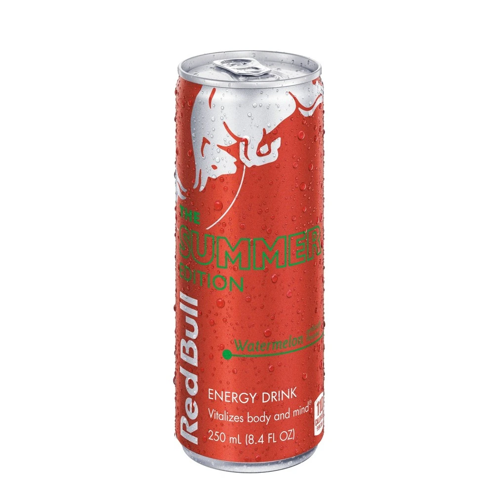 Red Bull Watermelon Summer Edition Energy Drink - 8.4 Fluid Ounce Can