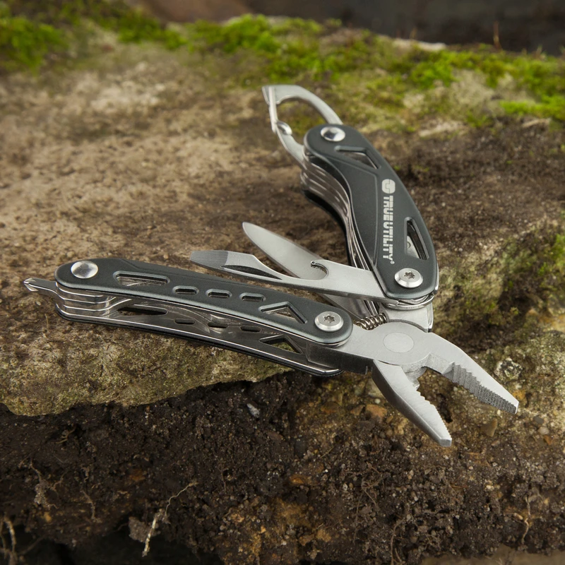 True Utility Multi-tool Silver Model Tu196 - Versatile 1 Piece Tool