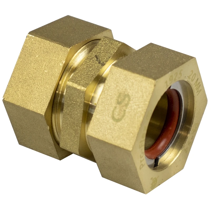 1/2 Inch Csst Brass Union Fitting For Natural Gas And Lp Gas
