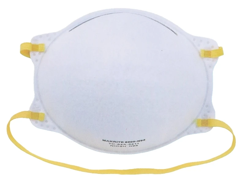 N95 Disposable Respirator Mk9500-n95 With Adjustable Nose Clip And Secure Head Strap