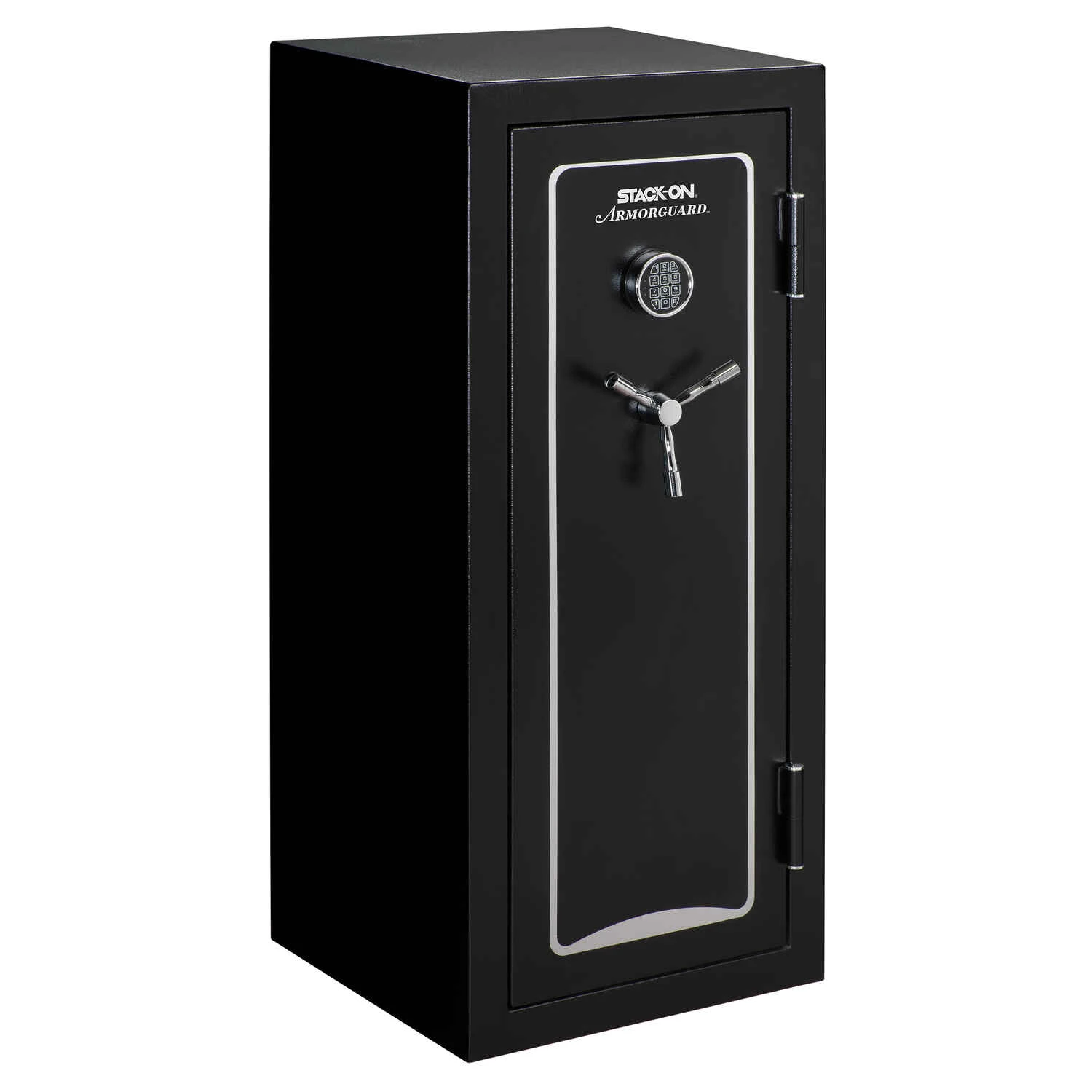 Stack-on Armorguard 24-gun Fire Resistant Electronic Lock Safe, Matte Black