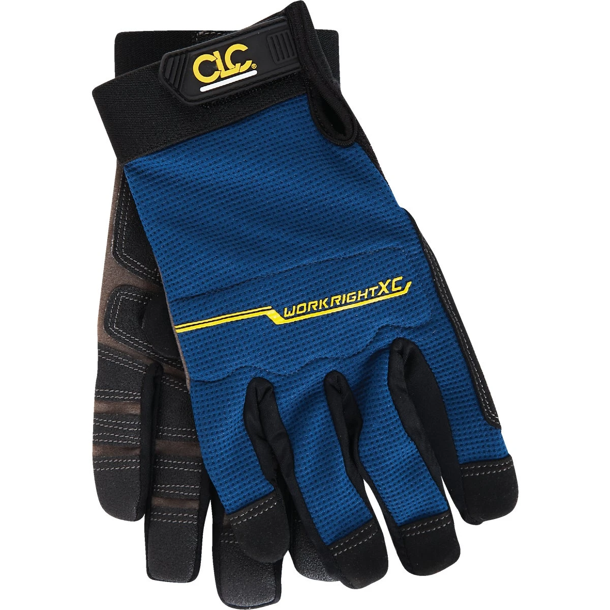 126x High-dexterity Work Gloves, Extra Large, Hook-and-loop Cuff, Terry-wipe Thumb
