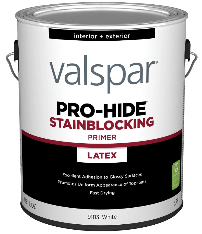 Pro-hide Stainblocking Primer, White, 1 Gallon - Excellent Adhesion & Coverage