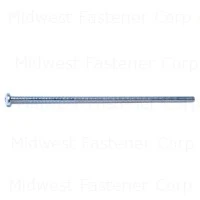 10-24 X 6 Zinc Plated Steel Phillips Pan Head Machine Screws - Coarse Thread