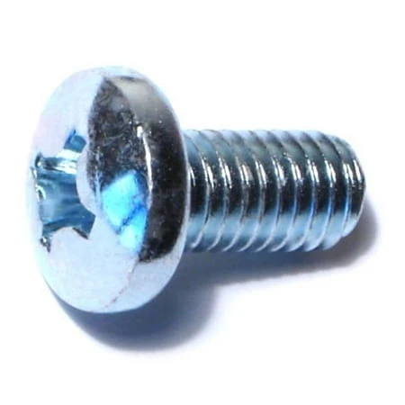 3/8-16 x 3/4 Zinc Phillips Pan Machine Screws