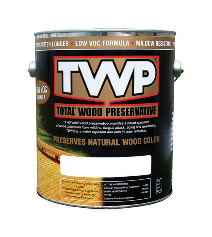 Natural Exterior Wood Stain, 1-gallon Low Voc For Cedar, Siding, Fences