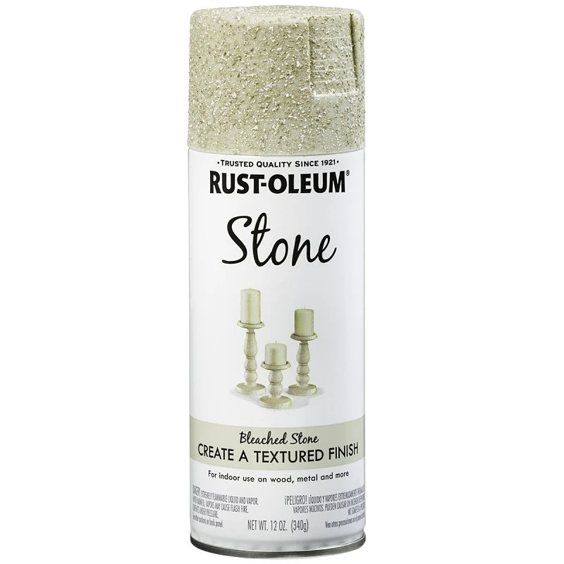 American Accents Textured Spray Paint, Bleached Stone, 12-ounce Aerosol Can