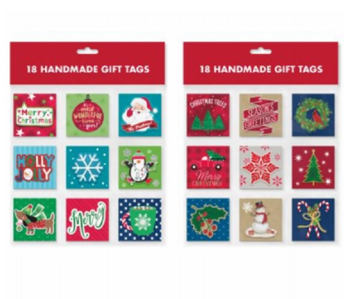 Peel & Stick Gift Tags, 18-Ct.