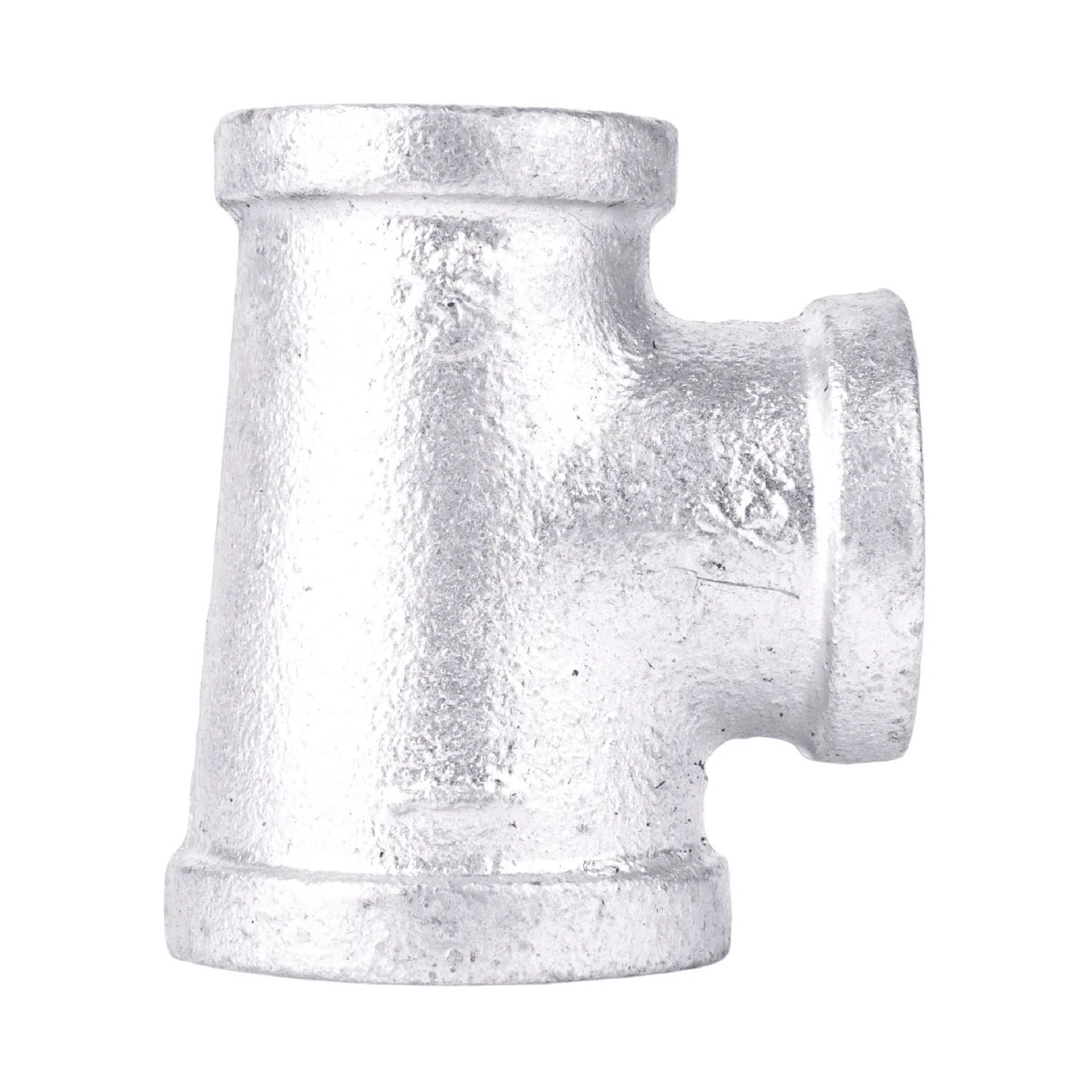3/4 In. Fip X 3/4 In. D Fip X 1 In. D Fip Galvanized Malleable Iron Reducing Tee