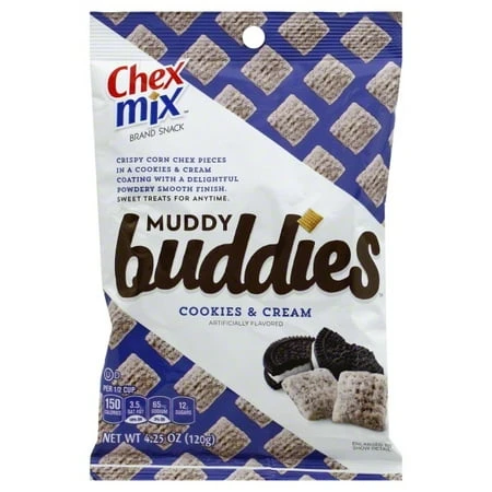 Mix Muddy Buddies Cookies And Cream - 14 Bags Of 3.75 Ounces Each