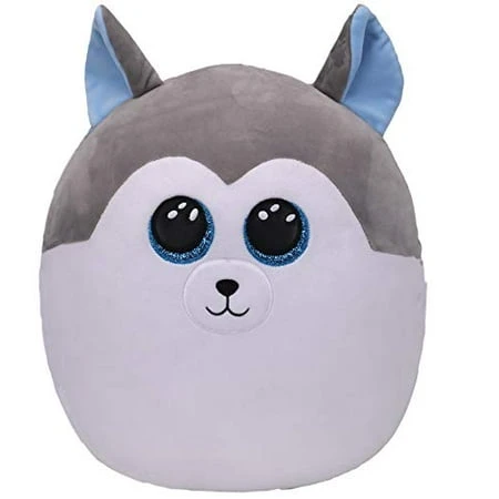 Squish A Boo Slush 10 Inch Husky Dog Plush Toy