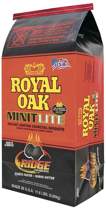 Minit-lite Charcoal, 11.6 Pounds, Quick Lighting And Even Burning