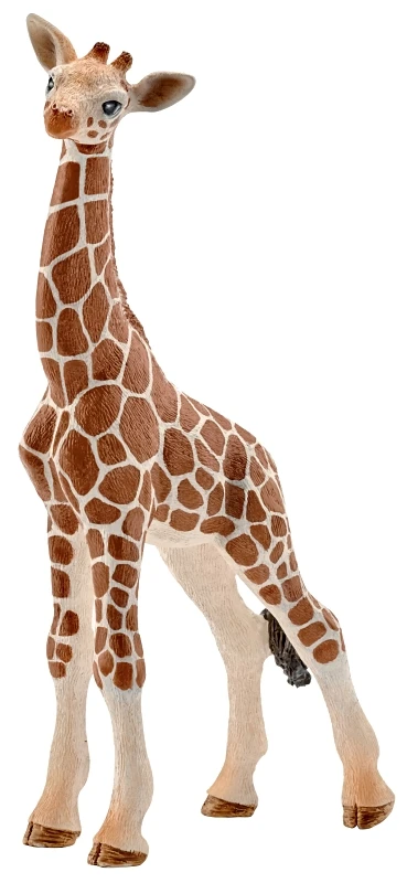 Orange and Tan Toy Giraffe Calf for Children Ages Three and Up